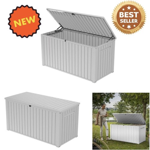 Keter 170 gal resin deck - resin, box