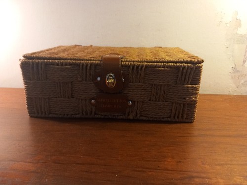 Alfred button wicker - wicker, hamper