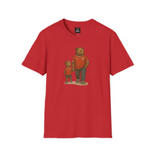 Arsenal Father & Son Bears T-SHIRT by On the Terrace. Printed using DTG