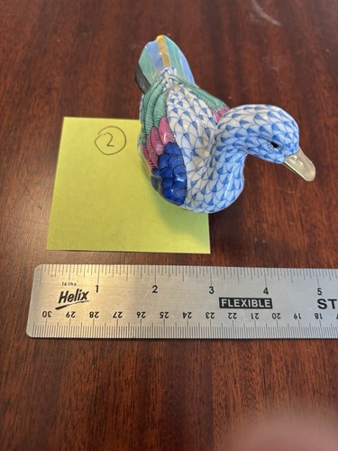Herend porcelain duck - herend,