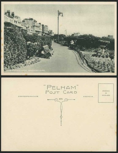 Broadstairs old postcard - old,