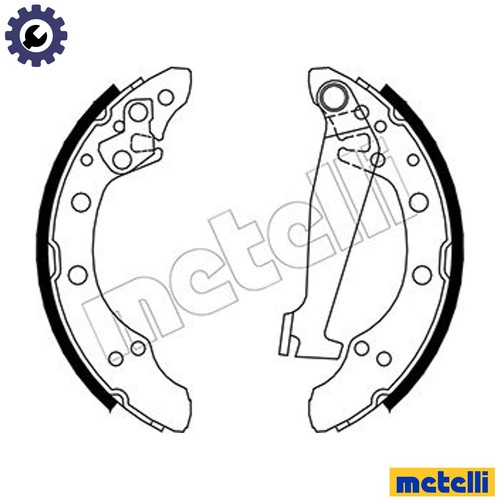 Brake shoe set 0468 for - set,