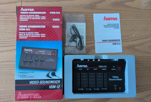 Retro hama vsm 512 video - video, sound