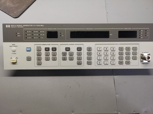 Agilent 8657a signal - agilent,