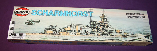 Airfix scharnhorst 600 scale - 1:600,