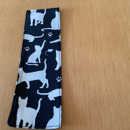 Handmade fabric bookmark - handmade,