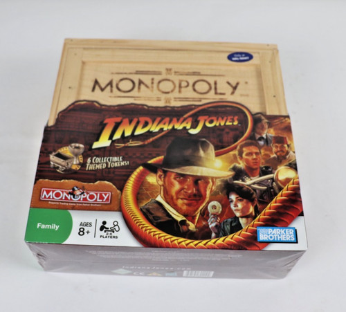 Sealed indiana jones - indiana, monopoly