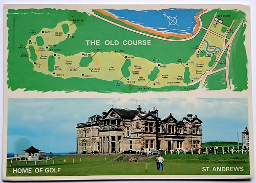 Andrews golf the old - st,