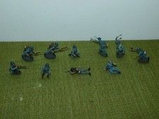 Set of 10 Elastolin Soldiers