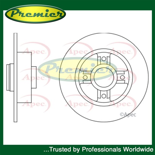 Premier rear brake - rear, fits