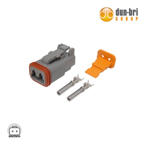 Deutsch way plug - deutsch, 2-way