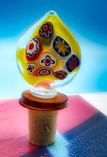Vintage BOTTLE STOPPER MURANO