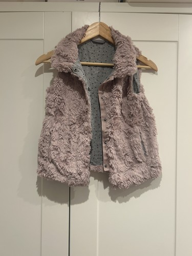 Girls next fur gillet - next,