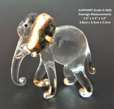 Glass ELEPHANT Handmade