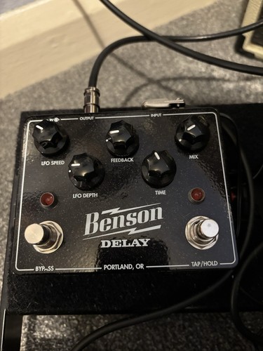 Benson delay guitar pedal - benson,