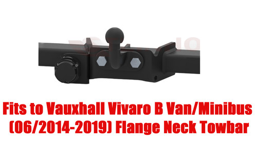 Flange neck tow bar for - tow,