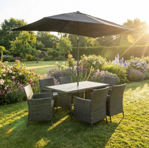 Monaco seater rattan dining - seater,