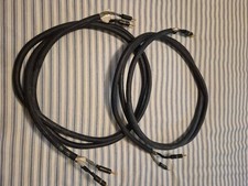 Audioquest Midnight2 Hyperlitz Speaker Cables  2  x 2.6 metres with plugs