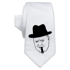 'Winston Churchill Head' White