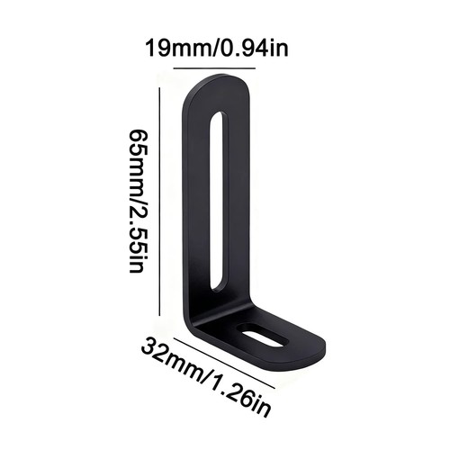 Stainless steel bracket - stainless, l