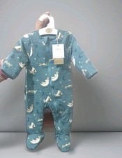 Baby Boy Sleep Suit Green