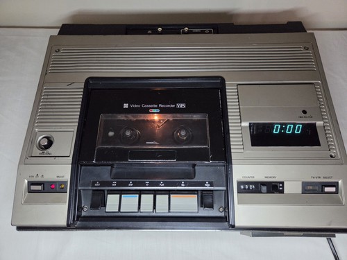 Vintage 1978 panasonic vhs vcr - vintage,