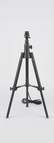 Vintage tripod table lamp - lamp, base