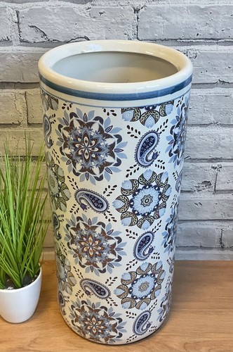 Second blue gold floral - *,