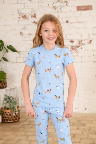 Short sleeved pyjamas - short,
