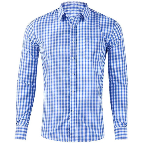 Men plaid print long sleeve - plaid,
