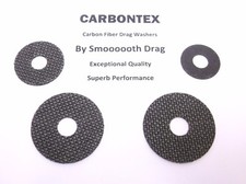 DAIWA REEL PART Sealine SL20SH - (4) Smooth Drag Carbontex Washers #SDD107