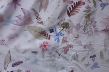 NB19 Lovely NEXT Double Duvet Set 100% Cotton Multi Floral Pink Revers VGC