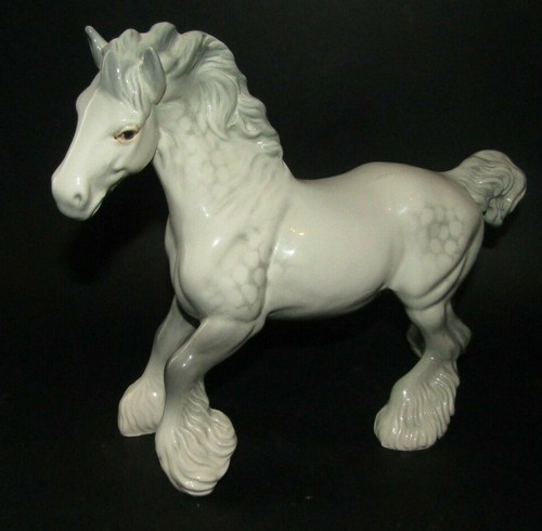 English earthenware horse - english,