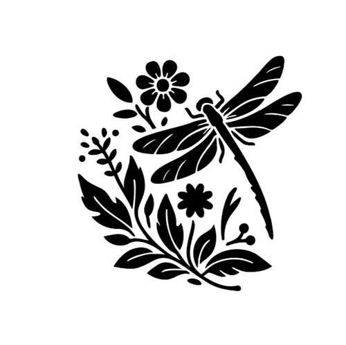 Dragonfly vinyl decal stickers - vinyl,