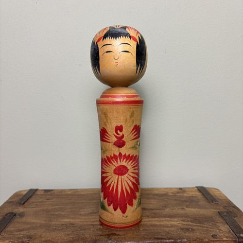 21cm japanese kokeshi doll - kokeshi,
