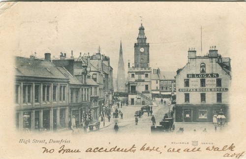 High street dumfries early - high,
