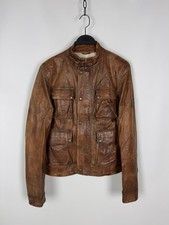 Belstaff Brad Leather Brown