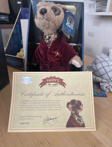 Aleksandr meerkat soft toy - aleksandr,