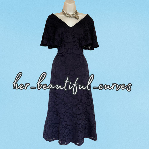 Joanna hope navy lace wedding - hope,