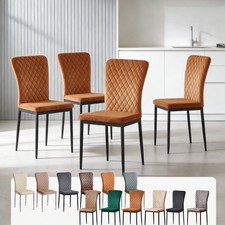 6pcs dining chairs padded - chairs,