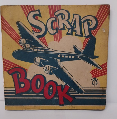Vintage 1930 scrap - scrap, book