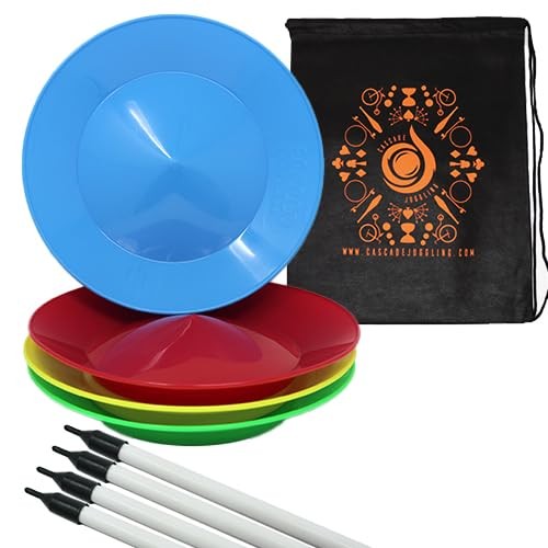 Set spinning plates and - 4,