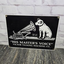 RCA Nipper Dog His Master's