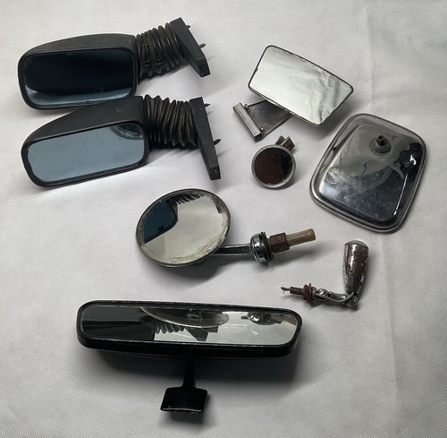Vintage car mirrors wing - mirrors, mg