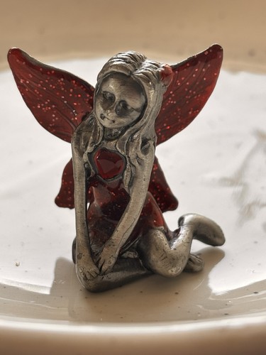 Pewter birthstone fairy - pewter,