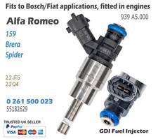 GDI Fuel Injector 0261500023