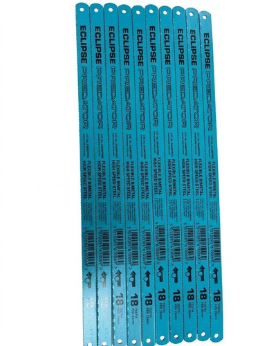 Eclipse hacksaw blades - 10,