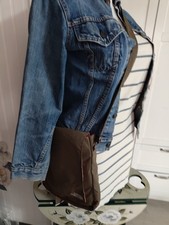 The North Face Large Crossbody Messenger Bag Fold Over Flap Pink Interior EUC