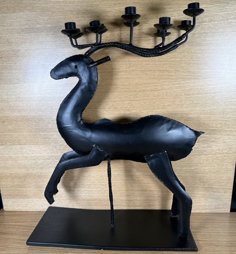 Vintage brutalist style stag - vintage,