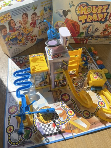 Mouse trap flushing toilet - mouse,